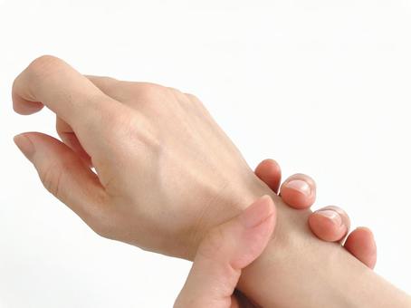 手首の痛み　病院